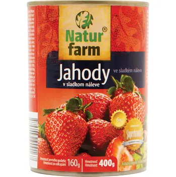 Ovoce Naturfarm Jahody ve sladkém nálevu 400g 400g