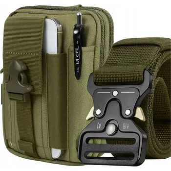 Ledvinka VOJENSKÁ TAKTICKÁ LEDVINKA PÁSEK S MOLLE PÁSEK PRO PŘEŽITÍ