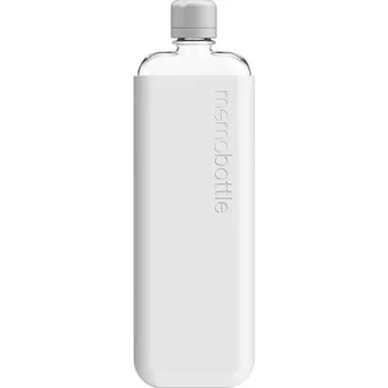 Láhev Opakovaně použitelná láhev na vodu Memobottle Original Slim 450 ml - cool grey