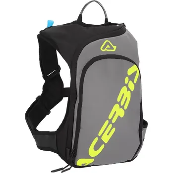 Zavazadlo na motocykl Acerbis batoh s picím vakem SATHER LOGO černá-šedá