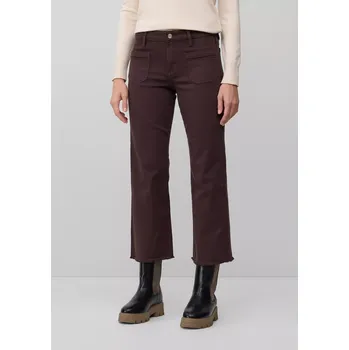 Dámské tričko s.Oliver 7/8 džínové kalhoty Flared čokoládové Velikost: 48