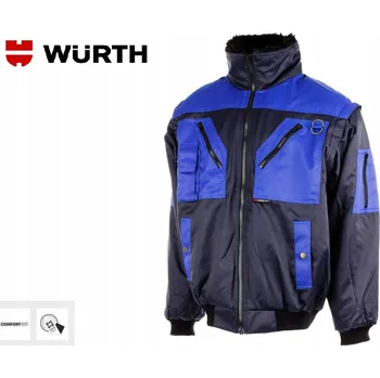 Moto bunda ZIMNÍ BUNDA WURTH MODYF NEVADA ČERNO-MODRÁ vel. L