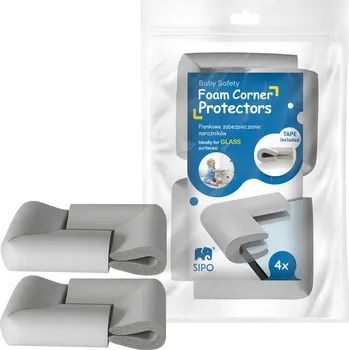 Dětský bezpečnostní prvek SIPO SBS-23UE 4 ks šedá