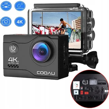 IP kamera Sportovní kamera COOAU KAMERA SPORTOWA 4K UHD WIFI 4K UHD