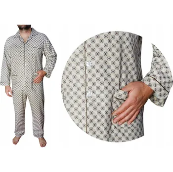 Pánské pyžamo Formax pánské flanelové pyžamo L