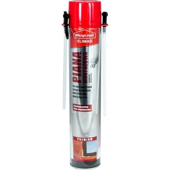 Montážní pěna Montážní pěna trubičková 750ml PREMIUM Wkręt-Met PMWL-750