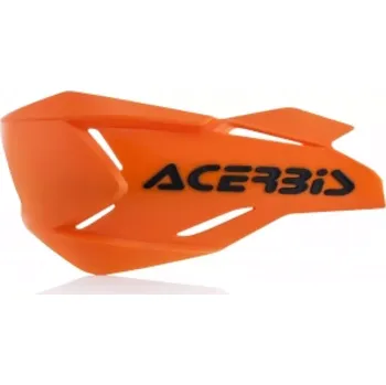 Chránič ruky pro motocykl ACERBIS náhradní plast k chráničům páček X-FACTORY oranžová/černá