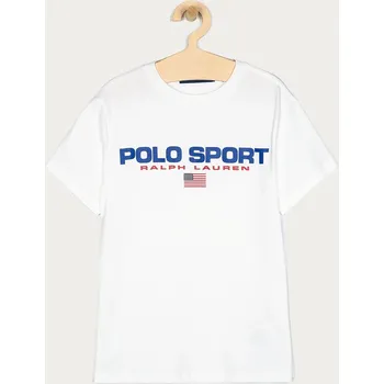 Dětská móda Dětské tričko Polo Ralph Lauren 323837629002 bílá 00X, vel. 136-138