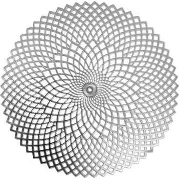 Prostěradlo Podložka kulatý plast 38 x 38 cm