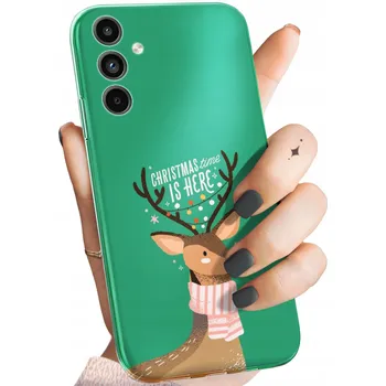 Pouzdro na mobilní telefon Zadní Kryt Hello Case pro Samsung Galaxy A15 zelené