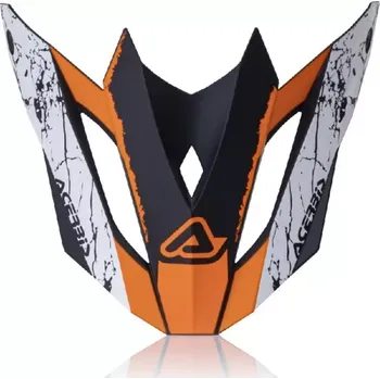 Helma na motorku ACERBIS Profile 4,0 kšilt přilby oranžová/bílá