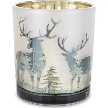 Svícen Svícen sklo Artpol 8 cm