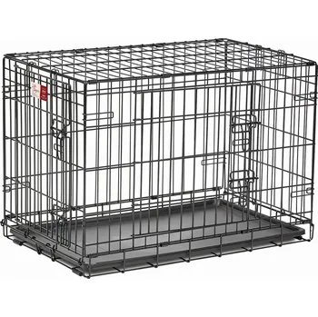 Obraz Kovová klec MidWest pro střední psy 49 x 77,9 x 54,5 cm
