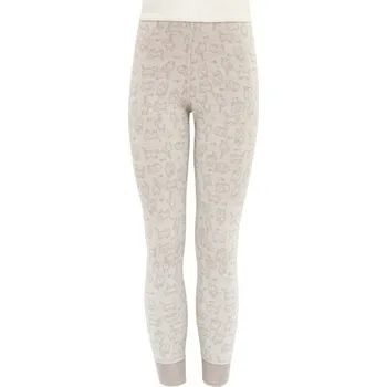 Dětské termo spodky Dětské merino termo kalhoty Devold Duo Active Merino Longs Kid GO 243 106 A 010 A Raw White 25/26