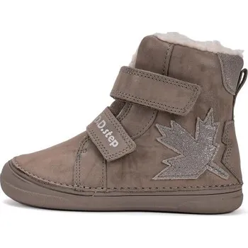 Dámská zimní obuv D.D.step zimní obuv w078 chocolate 52149, velikost 34
