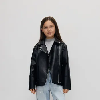 Dívčí svetr Reserved - Jednoduchý viskózový svetr - světle šedá - 804FH-09M - 804FH-09M-122