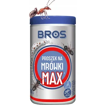 BROS Prášek Proti Mravencům Dwa Rodzaje Przynęty Bojuje Hnízda Jed 100g