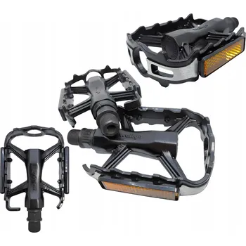 Pedál na kolo Platformové pedály Wellgo AWR0056 černé