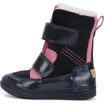 Dámská zimní obuv D.D.step zimní obuv w040 52145B royal blue, velikost 26