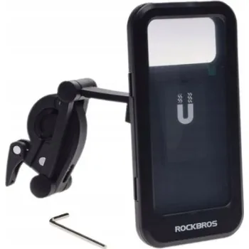 Držák na telefon na kolo na řídítka černý