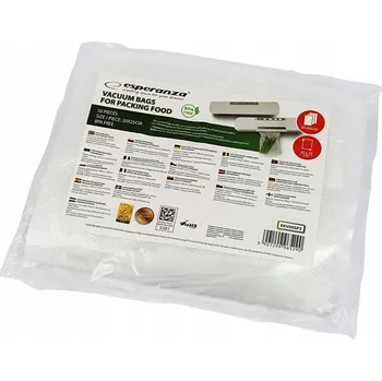 FÓLIE sáčky do vakuových baliček na potraviny 20x25cm 50 KUSŮ