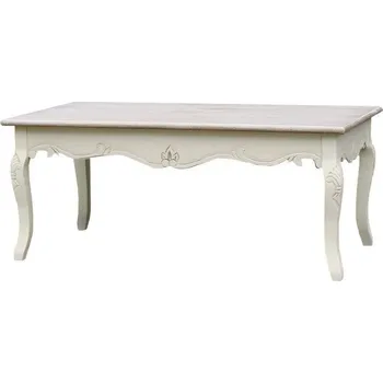 Konferenční stolek Konferenční stolek Rimini 120 cm z masivu krémový