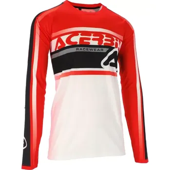 Moto dres ACERBIS dres MX LINEAR LUGO bílá/červená