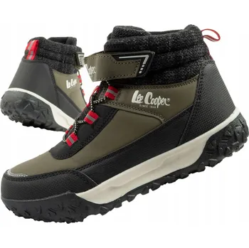 Chlapecká zimní obuv LEE COOPER LCJ-25-01-3758 KHAKI vel. 34