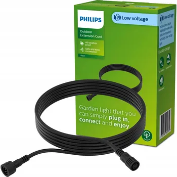 IP kamera Philips GardenLink prodlužovací kabel 5m IP67, černé