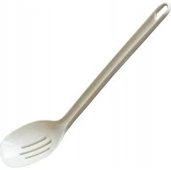 Naběračka Perforovaná naběračka s otvory 6,5x29 cm, plastová, mix barev