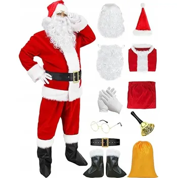 Karnevalový kostým Kostým Santa Clause Geplaimir pro dospělé M