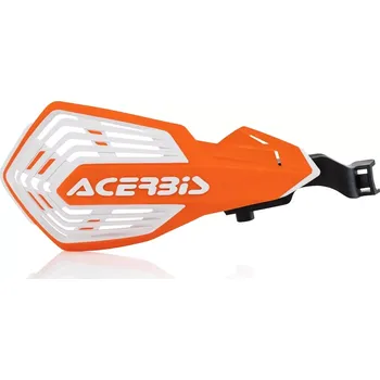 Motocyklový chránič ACERBIS chrániče páček K-FUTURE oranž/bílá