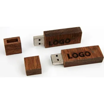 USB flash disk Dřevěný USB flash disk 32 GB hnědý