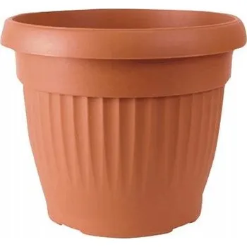 Květináč Béžový plast Květináč Prosperplast 25 cm x 25 x 19,5 cm