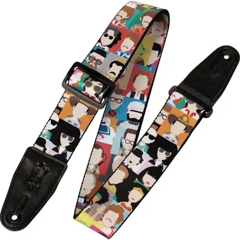 Kytarový popruh Levy's Graphic Waves Pop Art