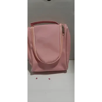 Kosmetická taška KOSMETICKÝ kufřík REED 7359 EKO KOŽENÁ RŮŽOVÁ