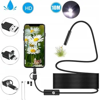 IP kamera Endoskop Hikey 5 m 5,5 mm IP67 s kamerou USB-C