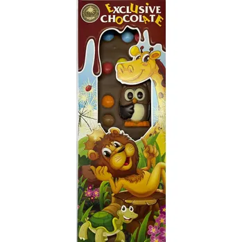 Čokoláda Čokoláda mléčná dětská s lentilkami - Severka 140g