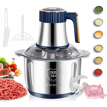 Z NEREZOVÉ OCELI SEKÁČEK POTRAVIN 5 RYCHLOSTÍ 5 L