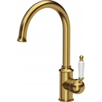 Vodovodní baterie QUADRON RACHEL STELLQ ZLATÁ kuchyňská baterie stojánková páková PVD