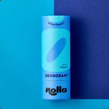 Nolla Přírodní deodorant - Účinný 48 hodin - Bílé květy 60g