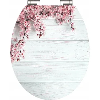 WC sedátko Sedátko na WC Schütte Flower Wood, vícebarevné, MDF
