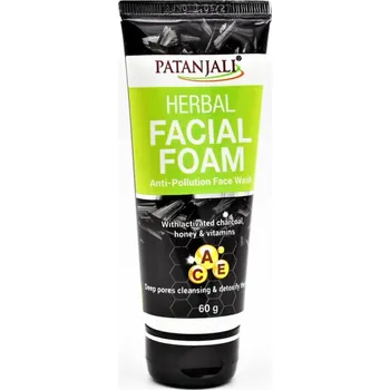 PATANJALI PĚNA NA TVÁŘ S AKTIVNÍM UHLÍM 50 ml