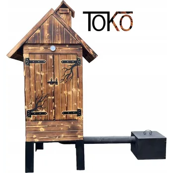 Udírna Dřevěná zahradní udírna Toko