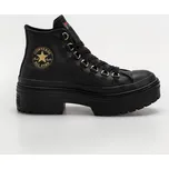 Converse Chuck Taylor All Star Lugged Heel (black/black/gold) 37, černá