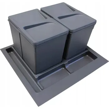 Odpadkový koš Odpadkový koš do zásuvky 60 Hakner Optimo třídič odpadu 30L 2x15L