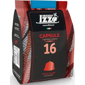 Kapsle do kávovarů Izzo káva černá směs 16 ks