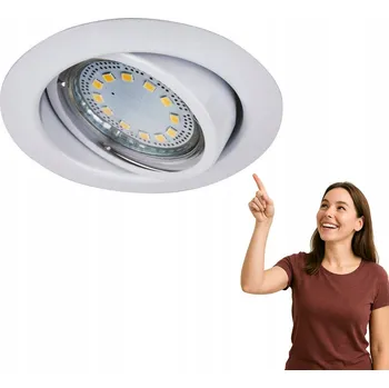 Očka kulatý Rabalux bílá