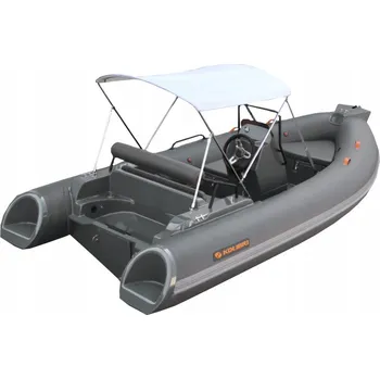 Loď RIB Člun Loď Raft KOLIBRI ULTRA W430UT Šedý Rekreační Rybářský