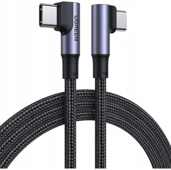 Datový kabel Kabel Ugreen USB typ C - USB typ C 2 m černý